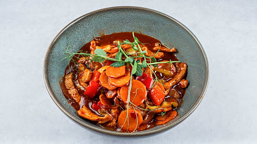 Pork in Chinese Spicy Garlic Sauce